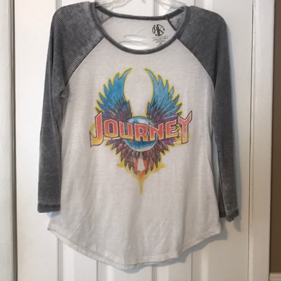 journey baseball tee